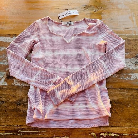 🎆 RED HAUTE Tie Dye Thermal Pullover NWT - Picture 13 of 13